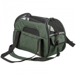 Trixie Madison Carrier Green soma suņu, kaķu transportēšanai 19x28x42 cm